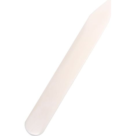 Outil osseux, pour le pliage et le pliage, 15x2x0.5 cm, blanc, polyvalent et pratique, pour un usage quotidien (1/5)