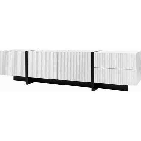 Mueble TV de 190 cm con 3 puertas y 2 cajones (1/5)