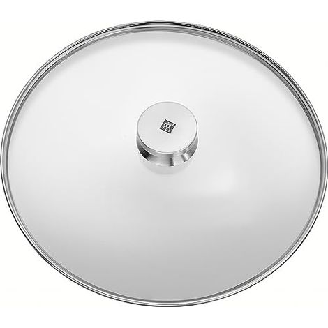 Zwilling 40990 – 932 - Tapa de vidrio transparente y acero inoxidable, 32 cm