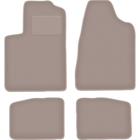Beige Velours-Fußmatten für: Chrysler Sebring II Limousine (2003-2007)