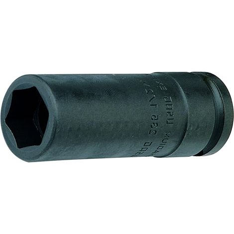 Bussola Usag 1/2" lunga impact FULLCONTACT nera diametro 19mm U02350244