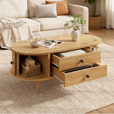 Mueble salón con almacenaje y puertas correderas OKMYHOME (1/5)