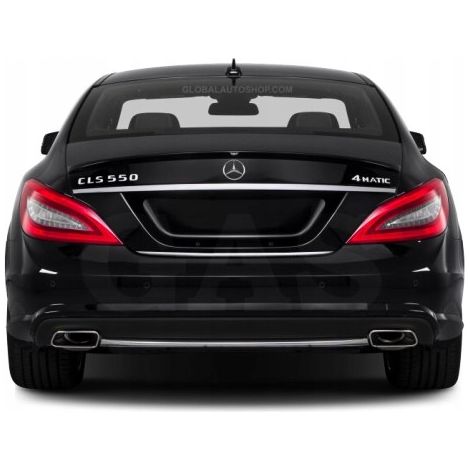 Mercedes CLS W218 - Embellecedores cromados Portón trasero cromado (1/4)