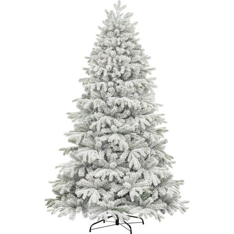 Árbol de Navidad Artificial Nevado Denso Realista Sólido 210 cm (1/5)