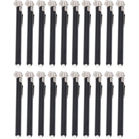 Paquete de 20 manómetros de bolsillo para neumáticos (10-50 PSI) para automóviles, camiones y otros vehículos (0,7-3,5 bar, 70-350 kPa) (1/5)