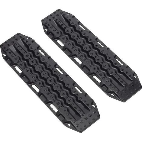 Lot de 2 Échelles de Sable pour RC Crawler 1/10, 134x39 mm, Plastique Durable, Accessoire Tout-Terrain, Remplacement pour Axial SCX10, Traxxas TRX4 (1/5)
