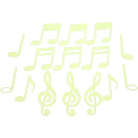 1 Set Musik-Wandklebebänder