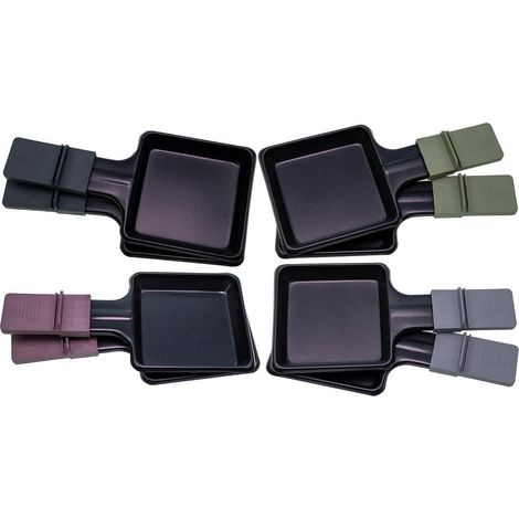 Coupelles raclette 8 pièces en céramique – Pour appareil à raclette – Compatible avec modèles Severin – 7108048