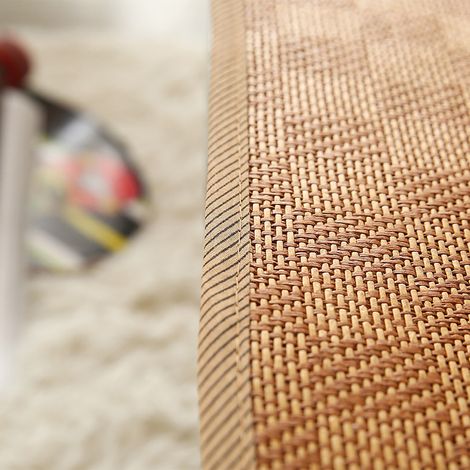 Matelas rafraîchissants, tapis en rotin, tapis en bambou, taies d'oreiller, tapis pour bébés, tapis pour étudiants et literie à carreaux pour l'été. (1/5)