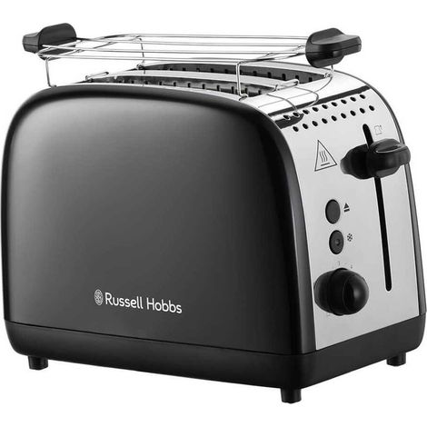 Russell Hobbs Colours Plus 2S grille-pain noir 2 tranches (1/3)