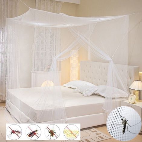 Mosquitera multifuncional para patios, actividades al aire libre y viajes. Tejido de malla resistente. Para el hogar y el camping. Medidas: 200 x 180 x 220 cm. (1/5)