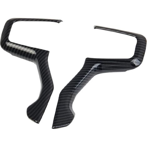 Steering wheel trim/sticker for Chevrolet 2020-2022 Suburban and 2019-2022 Silverado models. (1/4)
