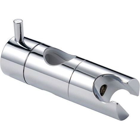 Support coulissant pour pommeau de douche, base de pommeau de douche à bouton-poussoir de 24 mm, accessoires de salle de bain (1/5)