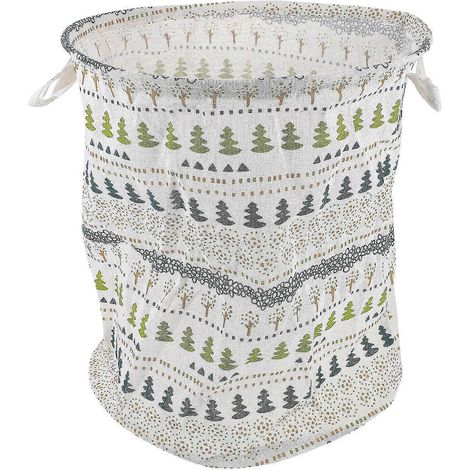 Panier de rangement pour le linge, panier de rangement pour les vêtements, 1 panier à linge pliable (1/5)