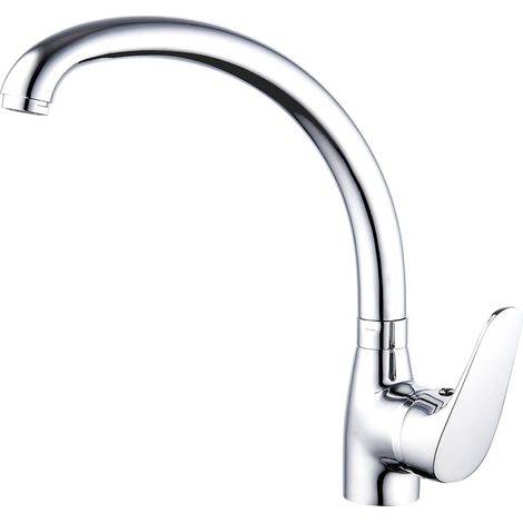 Miscelatore monocomando lavello Java con canna alta a tubo verticale