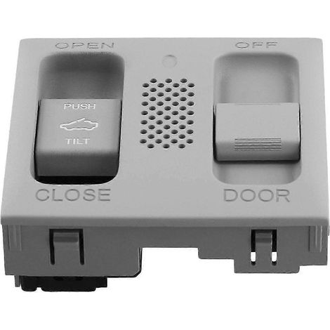 Interrupteur de toit ouvrant gris foncé, bouton de liseuse, interrupteur de plafonnier pour Honda Accord 8e génération