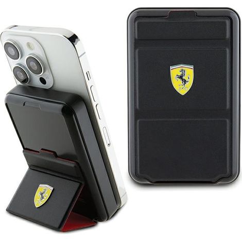 Batterie externe sans fil Ferrari 15 W, 10 000 mAh, MagSafe, noire (1/5)