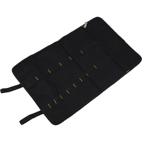 Allgemeine Werkzeugtasche, großes Fassungsvermögen, Rollbare Werkzeugtasche aus Oxford-Gewebe, Reparaturwerkzeug-Rolltasche (Rot) (1/5)