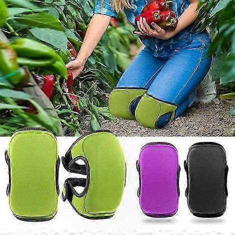 Genouillères rembourrées en mousse à mémoire de forme pour le jardinage et les travaux extérieurs (1/3)