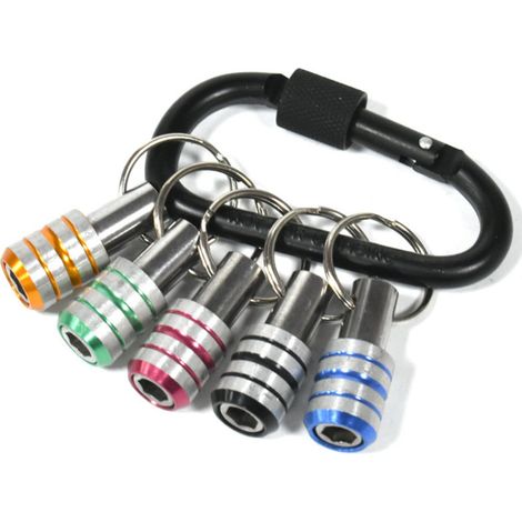 Porte-embouts Triple Fente en Alliage d'Aluminium - 6 Pièces (1/5)