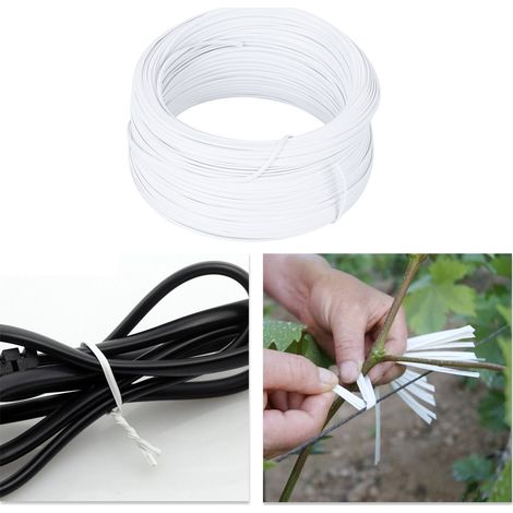 Verzinkter Eisendraht, weiß, Drahtbindermaterial, Schutz, 0,55 mm, einadrig, für Heimwerker (1/5)