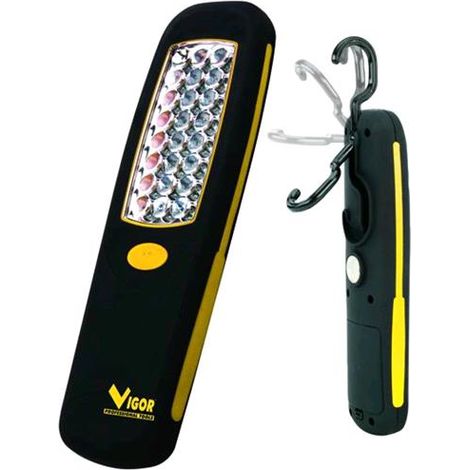 Torce Vigor Led Work C/Gancio Led 24 conf. 5Pz
