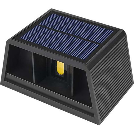 LED Solar Wall Light Outdoor Garden Decorative Wall Lamp Adjustable Brightness Landscape Atmosphere Light (1/3)