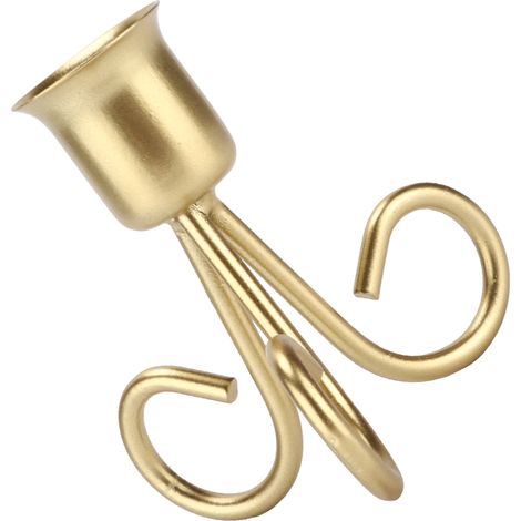 Bougeoir en fer forgé style nordique rétro géométrique, support pour bougie d'aromathérapie, décoration intérieure, doré