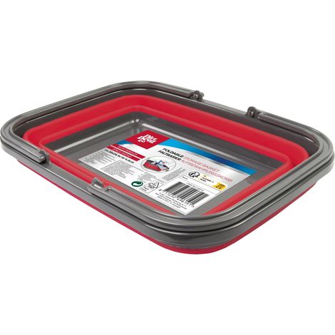 DIRT DEVIL Collapsible Bucket, rectangular, 17L (1/3)