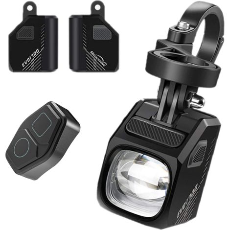 Luz delantera para bicicleta Magicshine EVO 1700 USB + Control remoto y soporte para Garmin y GoPro (1/5)