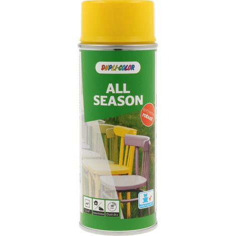 PEINTURE ALL SEASON RAL1021 BRILLANT 400ML DUPLI COLOR