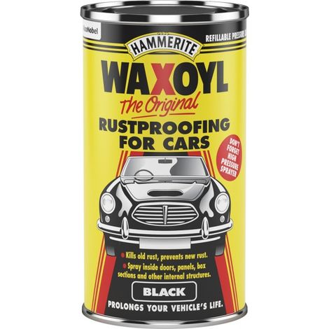 Hammerite Waxoyl Black Pressure Can 2.5 Litre HMMWAXOBLPC (1/5)