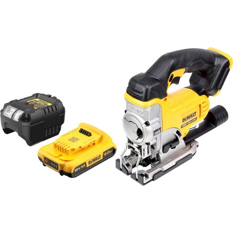DeWalt DCS 331 D1 Sierra de calar sin cable 18 V + 1x batería 2.0 Ah + cargador