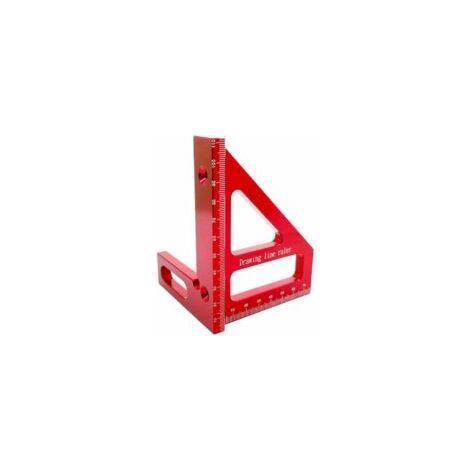 3D-Mehrwinkel-Messlineal – Winkelmesser (45° bis 90°), Gehrungsdreieck-Messwerkzeug für Ingenieure – Crezuo (1/4)