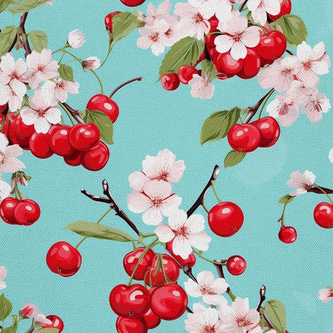 Tela decorativa para exteriores Oxford - Motivo frutal DX6218 (1/5)