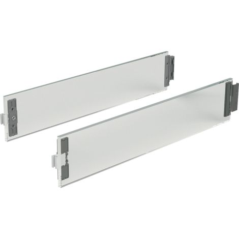 Set HETTICH ArciTech Designside verre pour tiroir 186/94 ou 218/126 mm - L.500 mm - 9122988 (1/2)