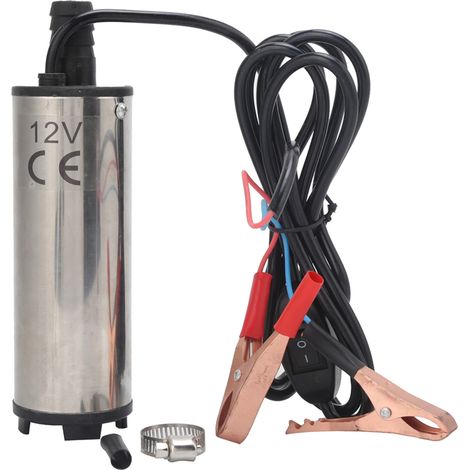 Pompe à huile électrique multifonctionnelle pour machines agricoles, mini-pompe à aspiration auto-amorçante, 12 V CC (1/5)