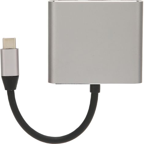 USB-C-zu-HD-Multimedia-Hub 3-in-1, 4K UHD 3840x2160 30Hz, mit USB 3.0-Anschlüssen (1/5)