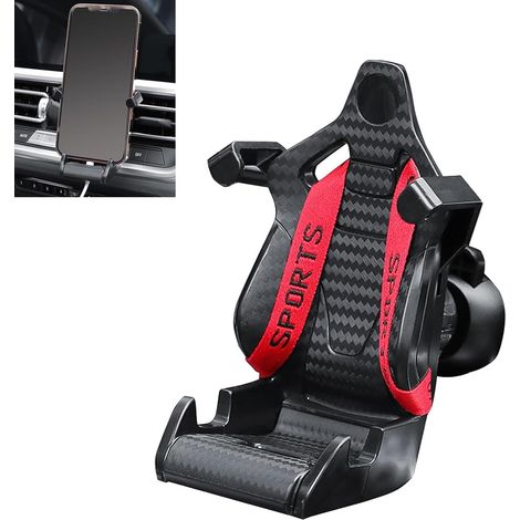 Support Téléphone Voiture Grille Aération 360° avec Clip Adaptatif Universel, Support Smartphone Stable pour Automobile (1/5)