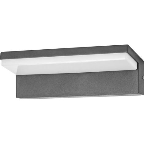 PACHIRA LED 9W, Wandleuchte, Gartenleuchte, 500lm, IP54, 4000K, schwarz