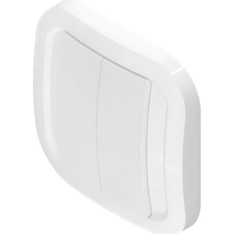 Interrupteur Mural sans Fil - NODON - Zigbee - 2 Boutons - Blanc - Intérieur