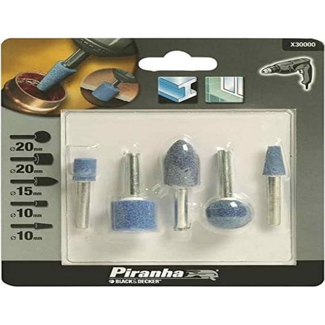 Mole per smerigliatura set da 5 pz X30000 XJ Black decker