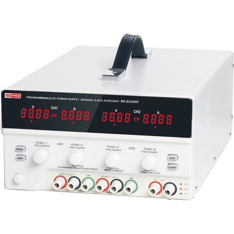 Alimentation de laboratoire, 0 30V, 0 5 (Adjustable) A, 3(Fixed) A, 3 sorties ( Prix pour 1 )