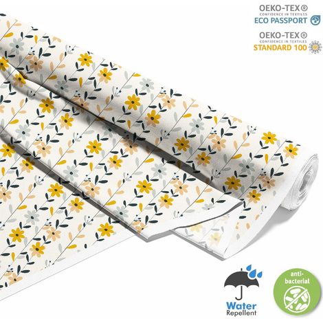 TESSUTI DECORATIVI PER ESTERNI OXFORD - Motivo Fiori I DX5311 (1/5)