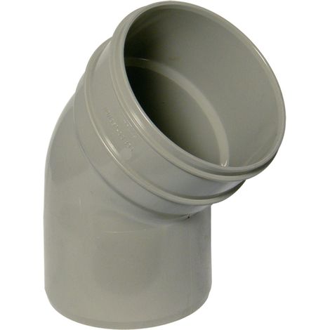 FloPlast Grey Soil Offset Bend - Durable Plumbing Solution (1/2)