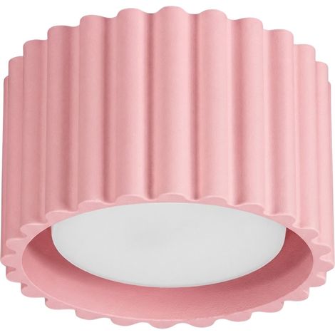 Plafoniere AURA rosa 10x6x10cm Alluminio Sollux (1/5)