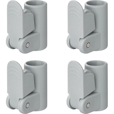 Collier de serrage rapide pour arceau de tente 22-25 mm - lot de 4