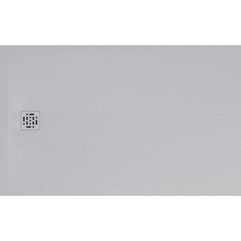 Piatto doccia grigio 100x160 cm Globo serie Docciapietra DP16100502  Grigio - Mineralsolid