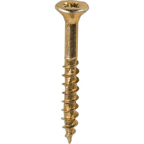 TIMCO Velocity Premium Multi-Use Countersunk Gold Woodscrews - 6.0 x 50