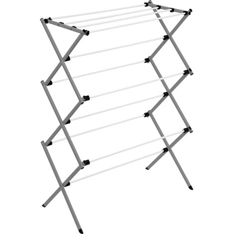Étendoir à Linge Pliable en Acier (1/5)
